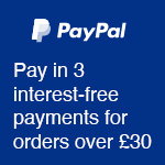 Pay in 3 interest-free payments