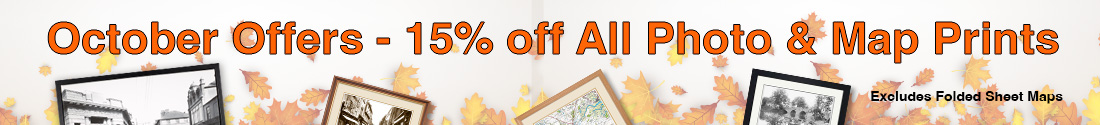 15% off all Photo and Map Prints