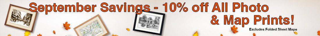 10% Off All Photo and Map Prints